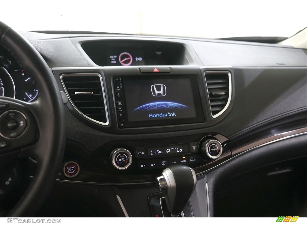2015 CR-V Touring - Alabaster Silver Metallic / Gray photo #10