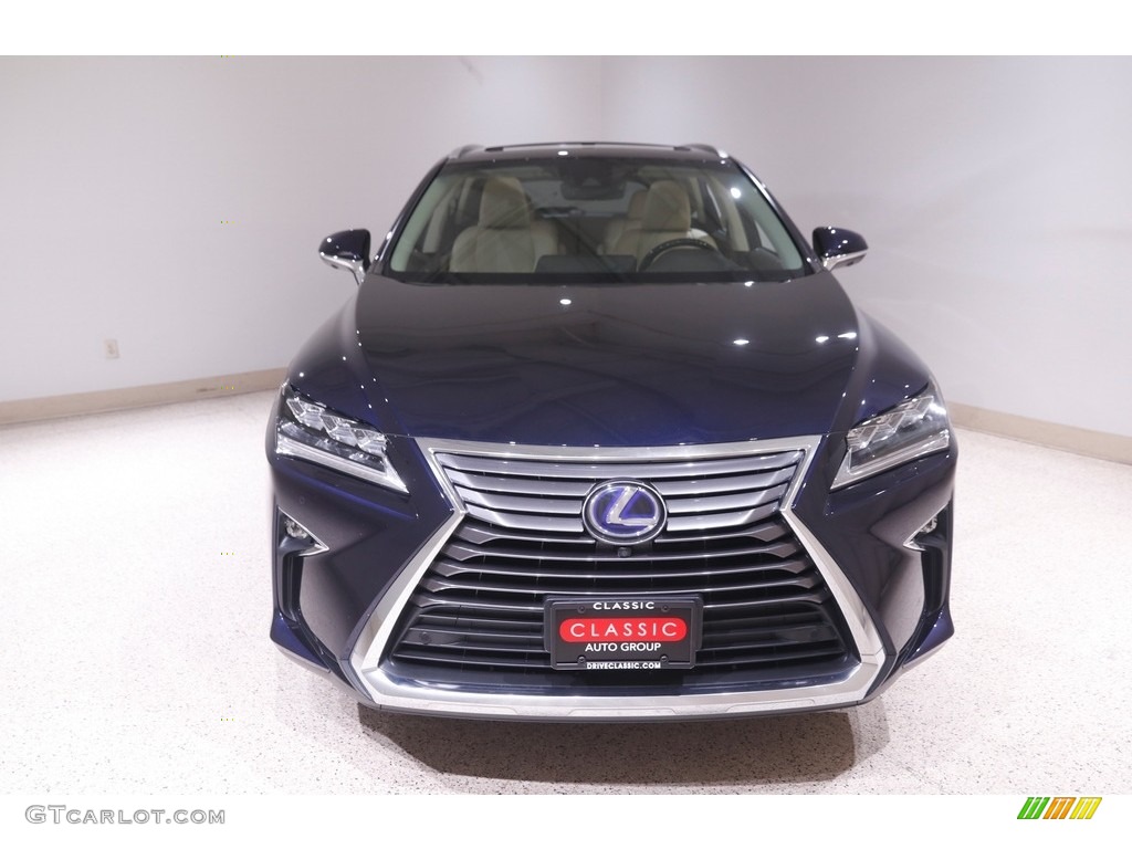 2019 RX 450hL AWD - Nightfall Mica / Parchment photo #2