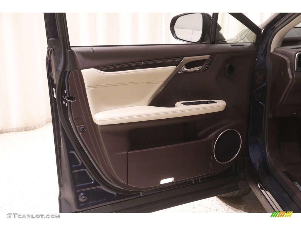2019 Lexus RX 450hL AWD Parchment Door Panel Photo #144631553