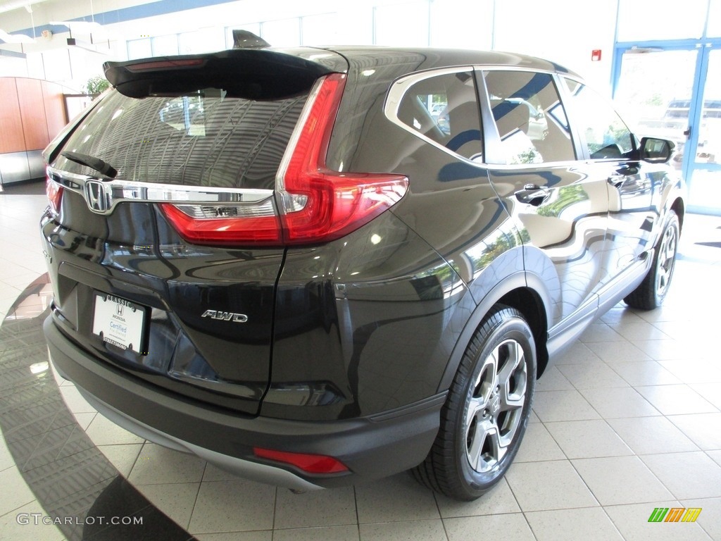 2019 CR-V EX AWD - Dark Olive Metallic / Black photo #7