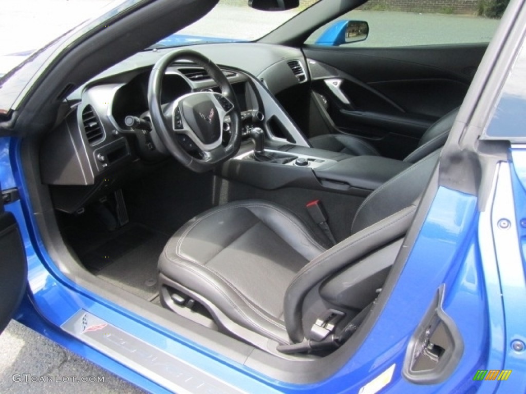 2019 Corvette Stingray Coupe - Elkhart Lake Blue Metallic / Black photo #17