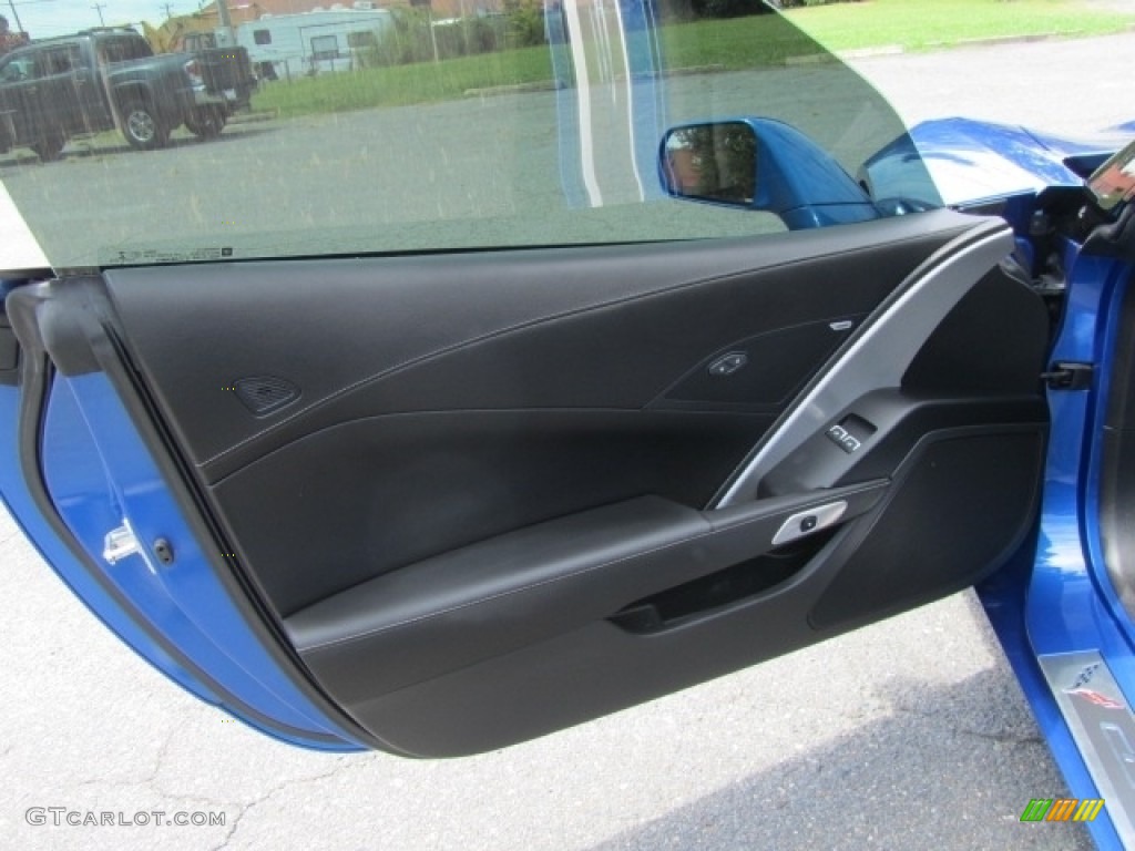 2019 Corvette Stingray Coupe - Elkhart Lake Blue Metallic / Black photo #18