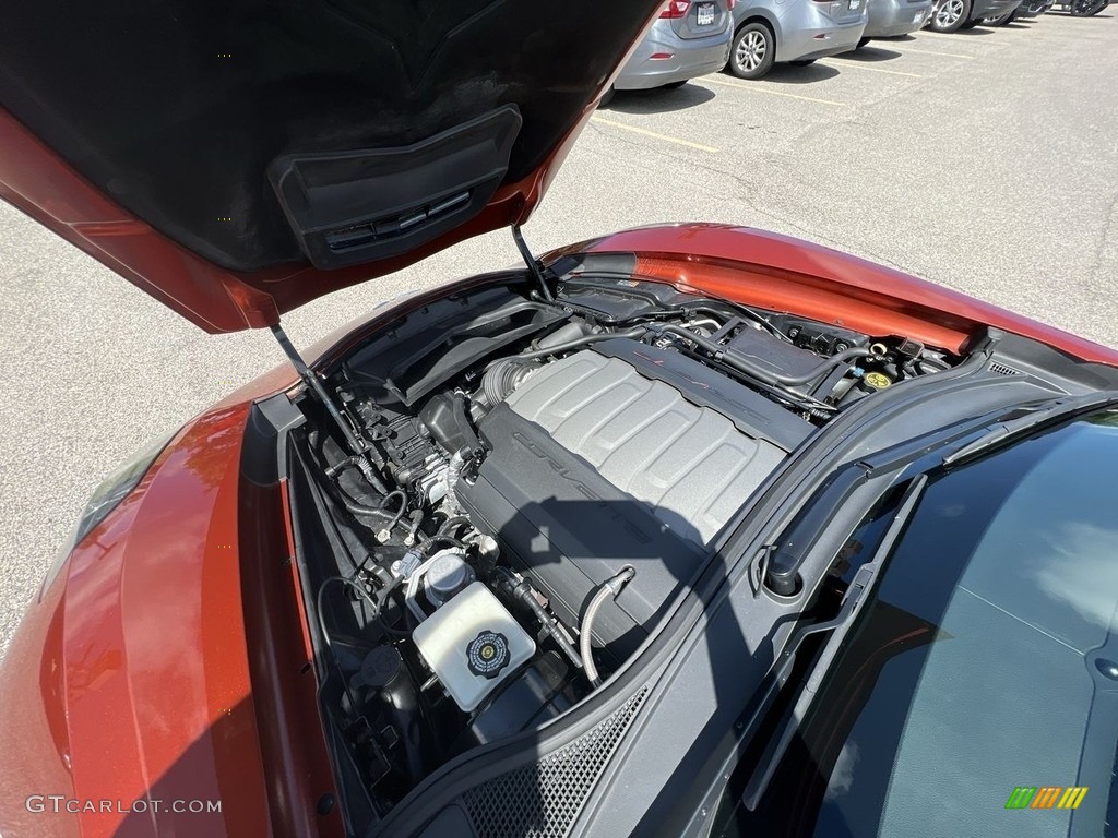 2015 Corvette Stingray Convertible Z51 - Daytona Sunrise Orange Metallic / Jet Black photo #17