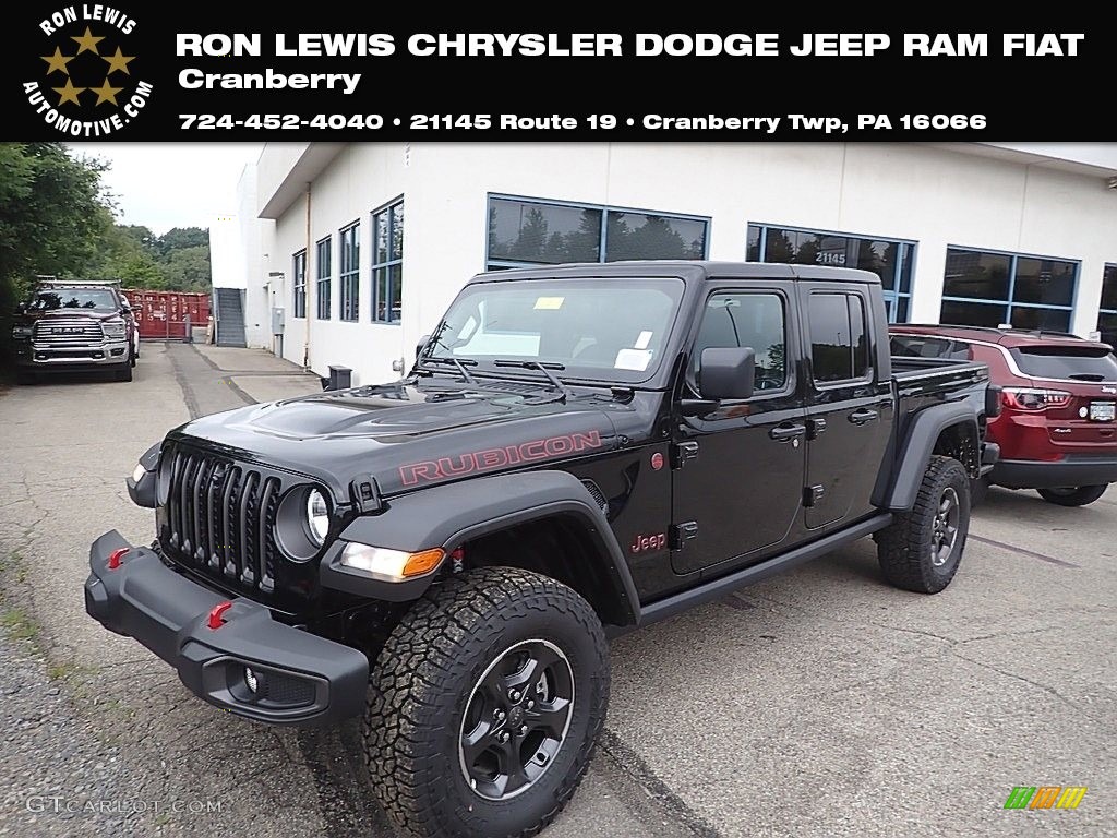 2022 Gladiator Rubicon 4x4 - Black / Black photo #1