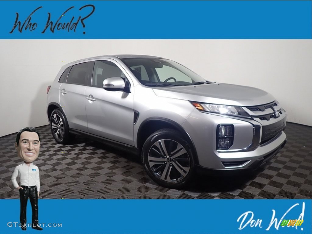2020 Outlander Sport SE AWC - Alloy Silver Metallic / Black photo #1