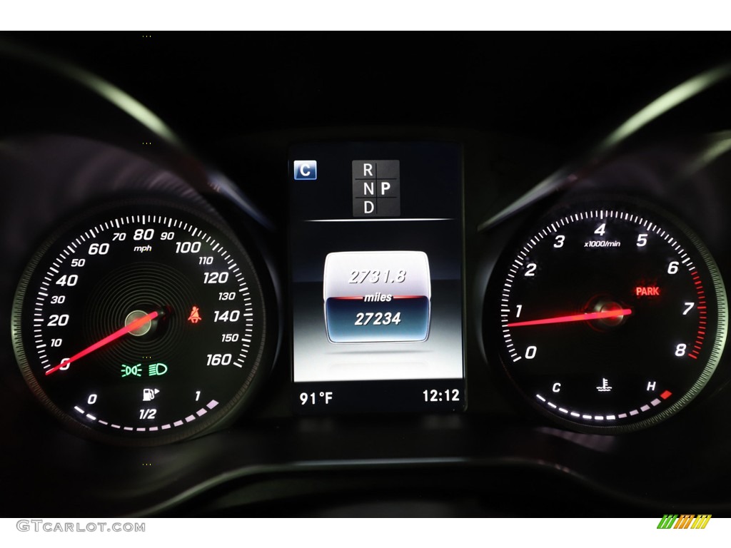 2019 GLC 300 4Matic - Selenite Grey Metallic / Black photo #28