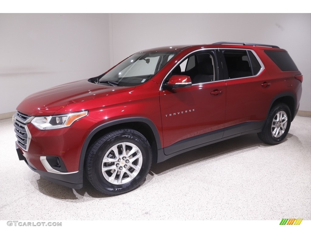 2019 Traverse LT AWD - Cajun Red Tintcoat / Jet Black photo #3