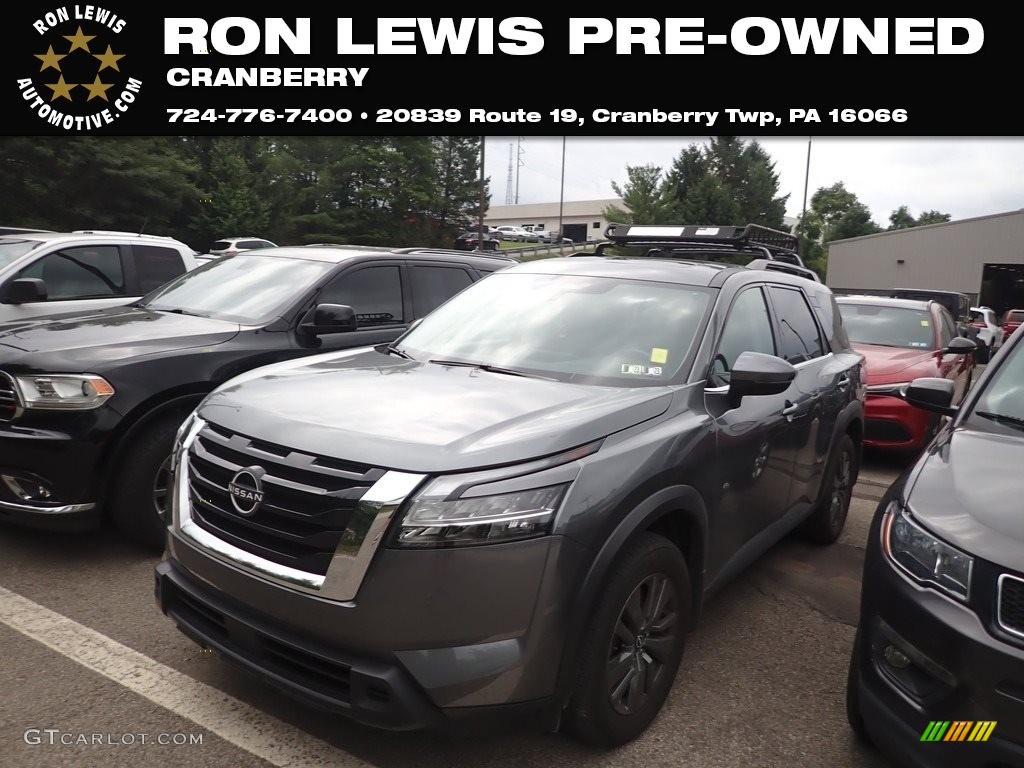 2022 Pathfinder SV 4x4 - Gun Metallic / Charcoal photo #1