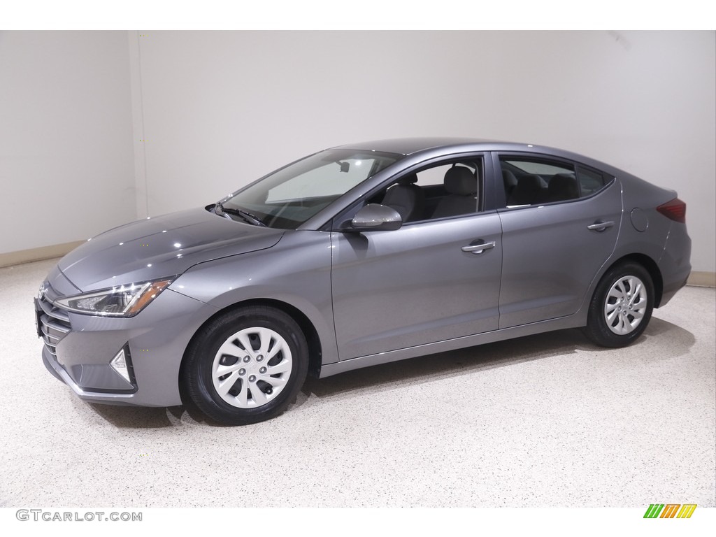 2019 Elantra SE - Machine Gray / Gray photo #3