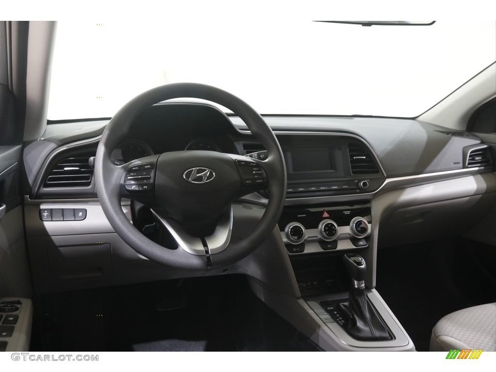 2019 Elantra SE - Machine Gray / Gray photo #6