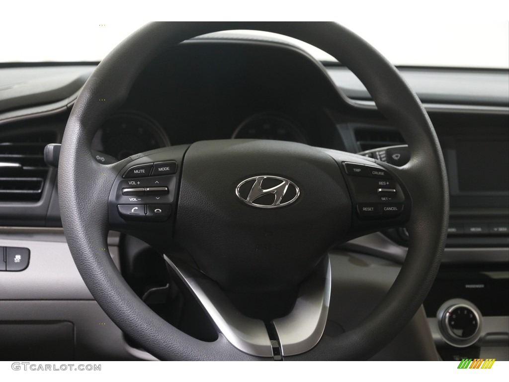 2019 Elantra SE - Machine Gray / Gray photo #7