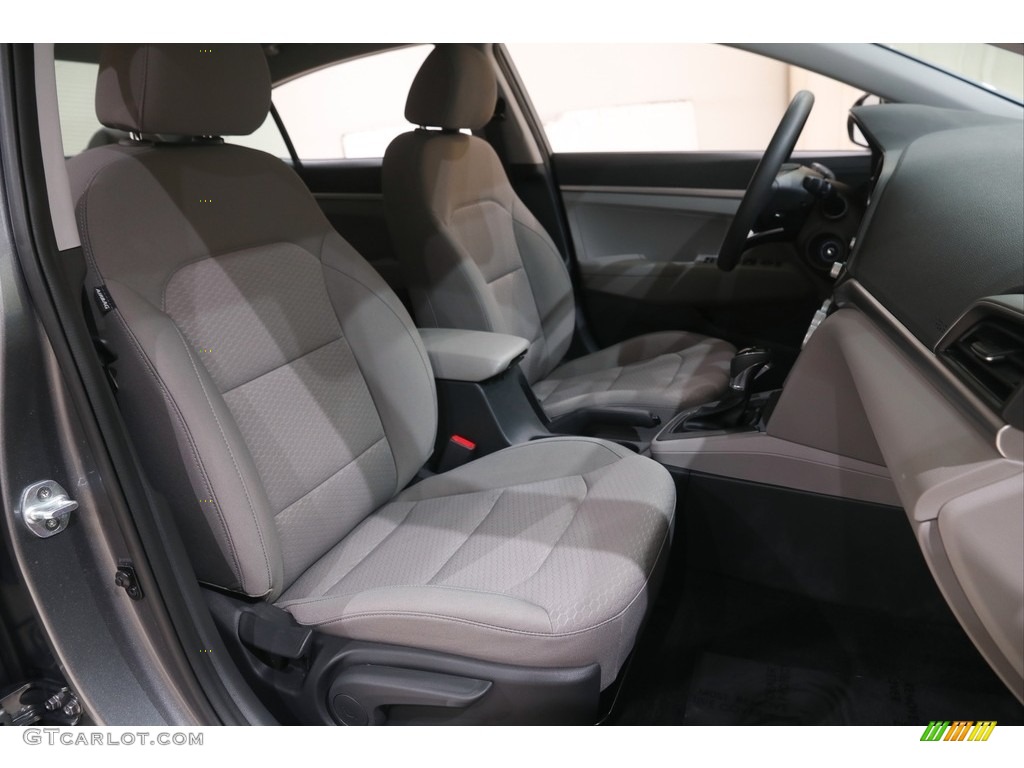 2019 Elantra SE - Machine Gray / Gray photo #16