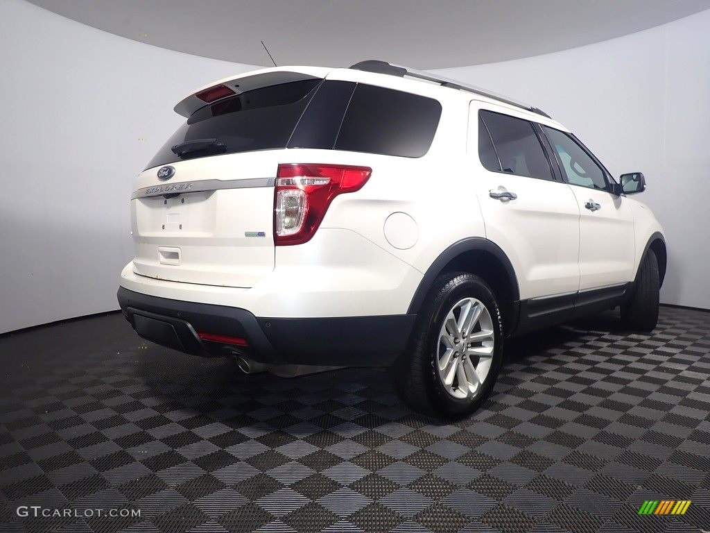 2014 Explorer XLT 4WD - Oxford White / Charcoal Black photo #18