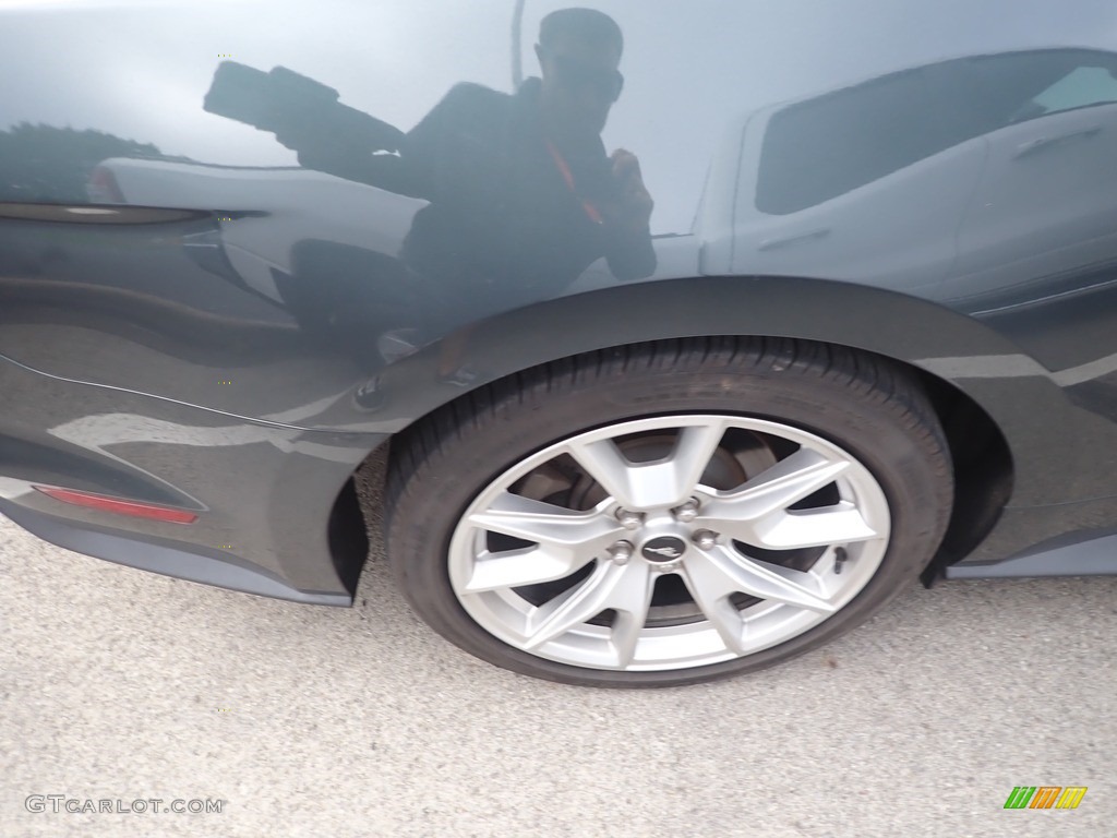 2015 Mustang 50th Anniversary EcoBoost Coupe - Guard Metallic / Ebony photo #5