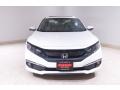 2019 Platinum White Pearl Honda Civic EX-L Sedan  photo #2