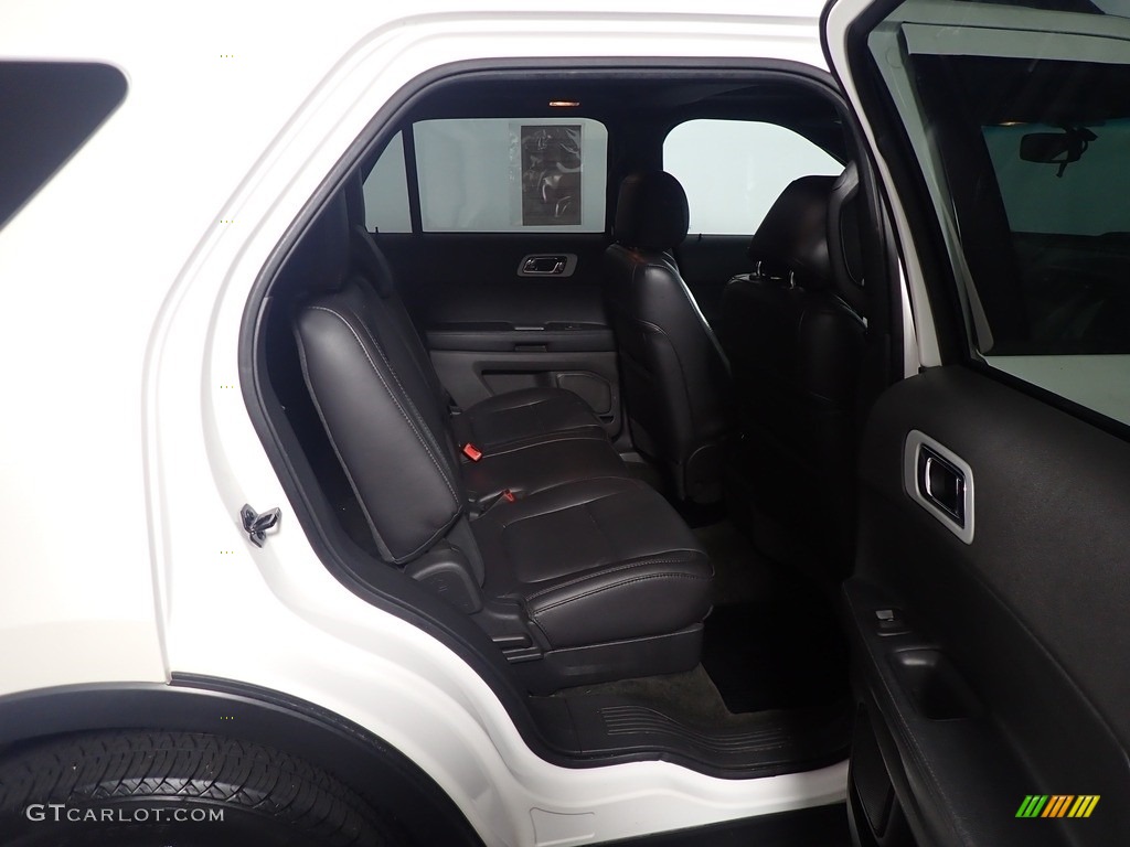 2014 Explorer XLT 4WD - Oxford White / Charcoal Black photo #40