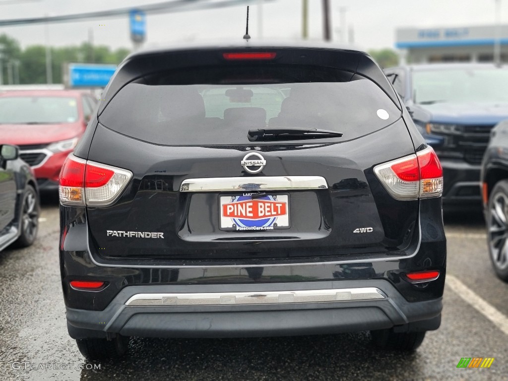 2014 Pathfinder S AWD - Super Black / Charcoal photo #4