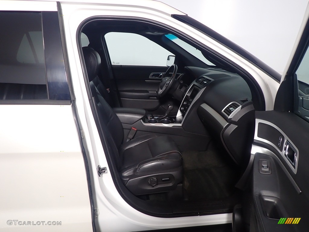 2014 Explorer XLT 4WD - Oxford White / Charcoal Black photo #42