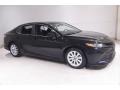 Midnight Black Metallic 2019 Toyota Camry LE