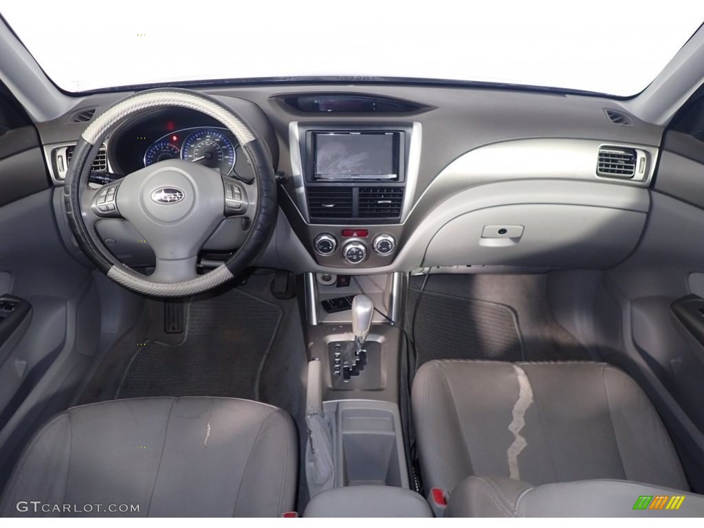 2010 Forester 2.5 X Limited - Dark Gray Metallic / Platinum photo #20