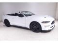 Oxford White 2021 Ford Mustang EcoBoost Premium Convertible
