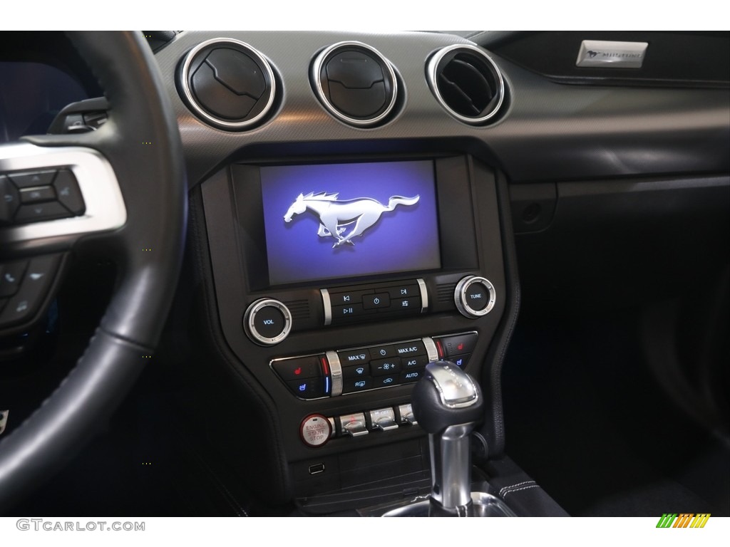 2021 Ford Mustang EcoBoost Premium Convertible Controls Photo #144637728