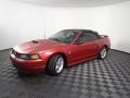 2004 Torch Red Ford Mustang GT Convertible  photo #3
