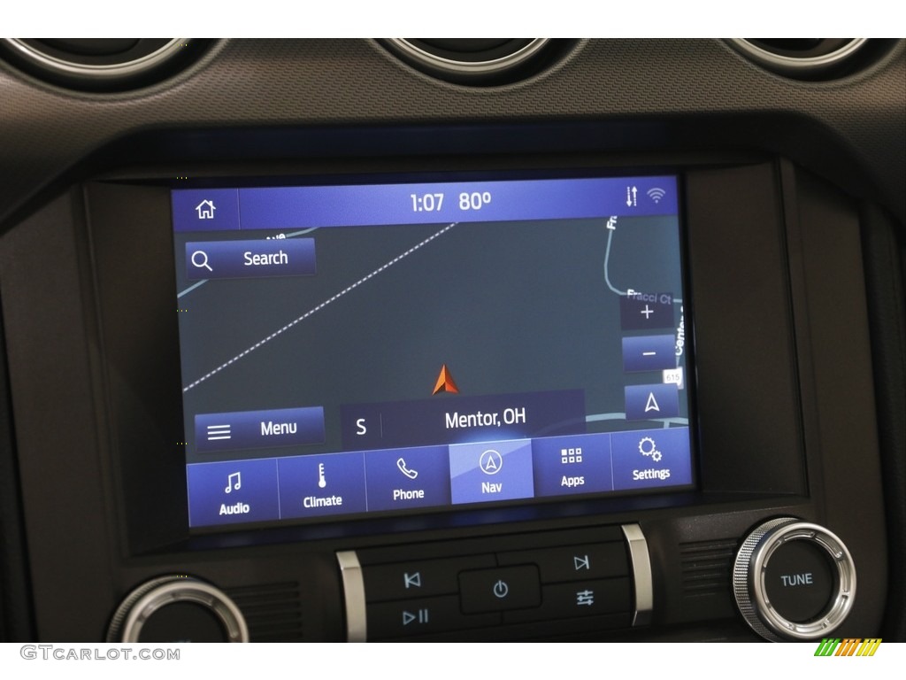 2021 Ford Mustang EcoBoost Premium Convertible Navigation Photos
