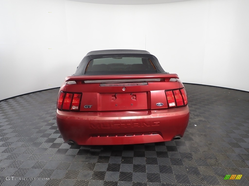 2004 Mustang GT Convertible - Torch Red / Medium Graphite photo #5