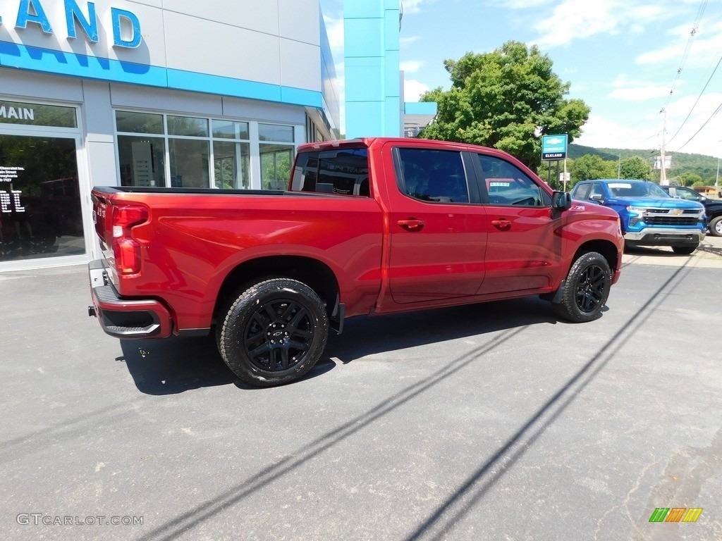 2022 Silverado 1500 RST Crew Cab 4x4 - Cherry Red Tintcoat / Jet Black photo #3