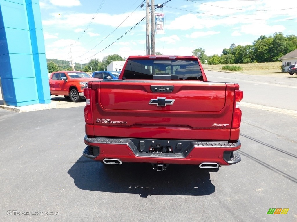 2022 Silverado 1500 RST Crew Cab 4x4 - Cherry Red Tintcoat / Jet Black photo #4