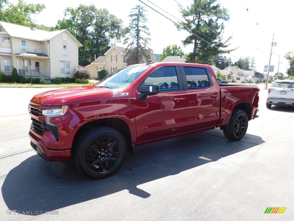 2022 Silverado 1500 RST Crew Cab 4x4 - Cherry Red Tintcoat / Jet Black photo #9