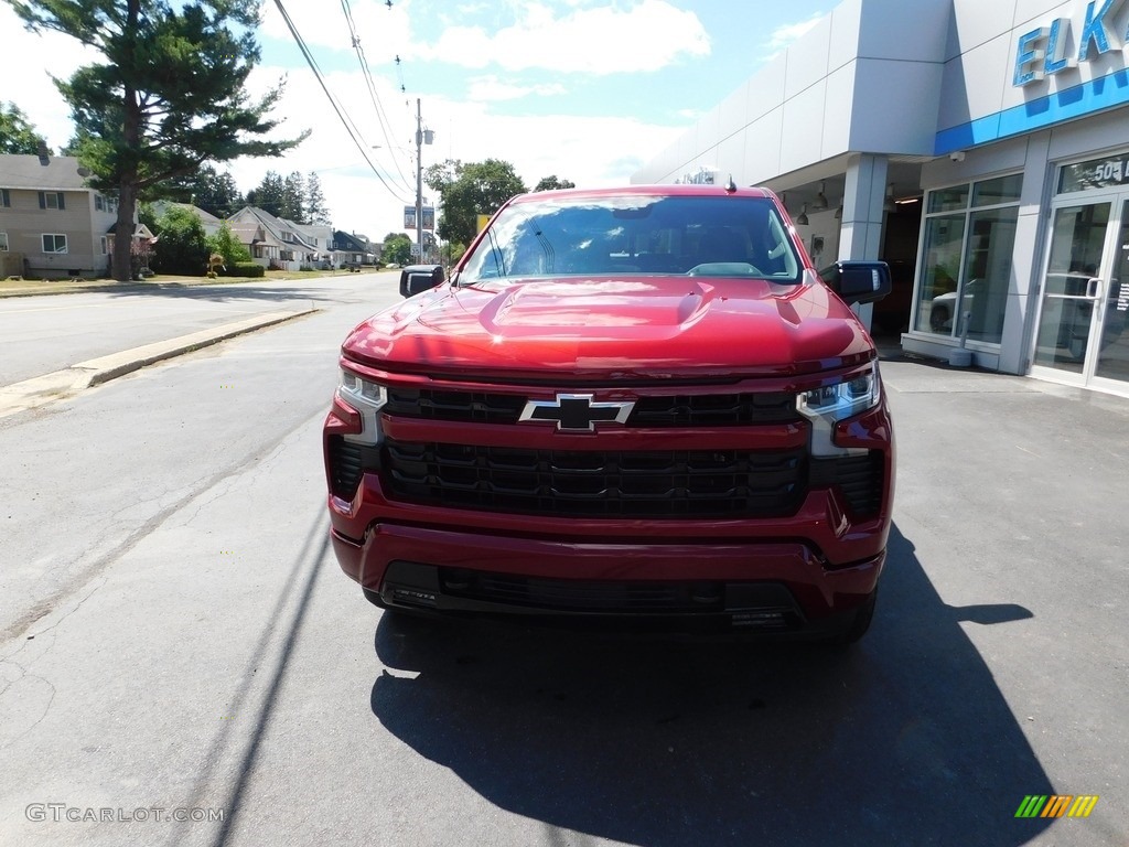 2022 Silverado 1500 RST Crew Cab 4x4 - Cherry Red Tintcoat / Jet Black photo #10