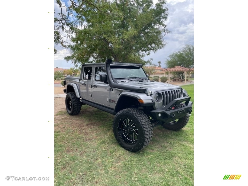 2020 Gladiator Rubicon 4x4 - Billet Silver Metallic / Black photo #1