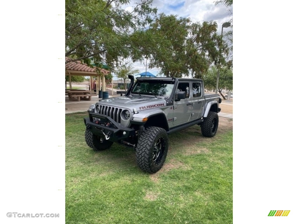 2020 Gladiator Rubicon 4x4 - Billet Silver Metallic / Black photo #3