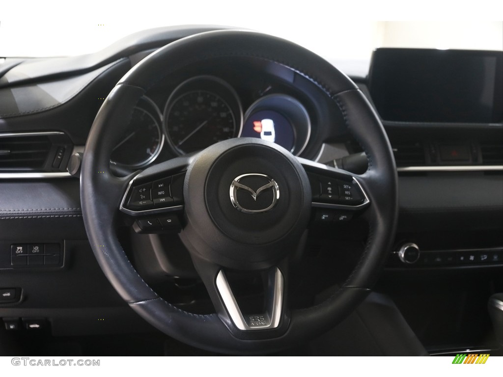 2020 Mazda Mazda6 Sport Black Steering Wheel Photo #144639183