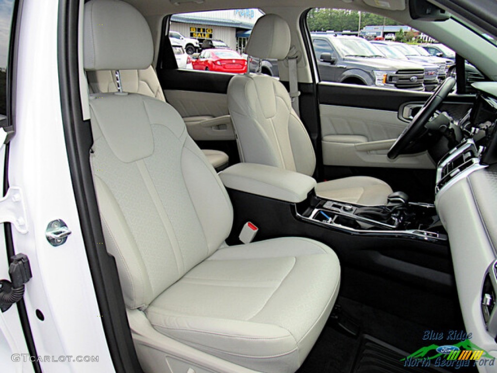 2021 Sorento SX AWD - Glacial White Pearl / Gray photo #12