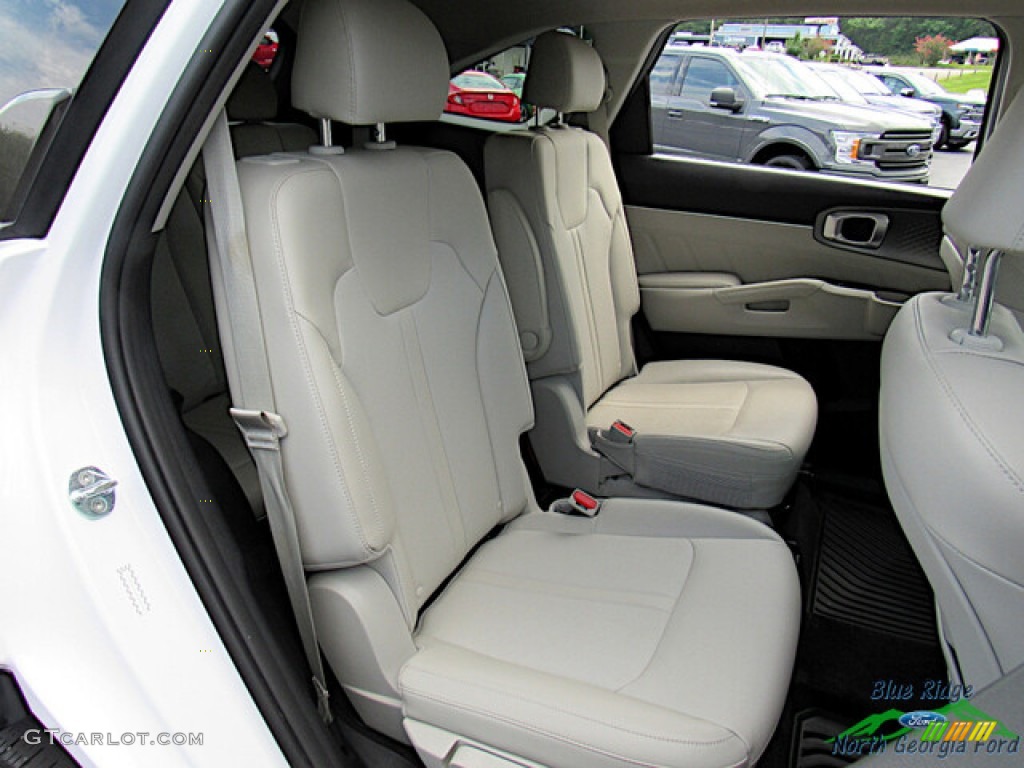 2021 Sorento SX AWD - Glacial White Pearl / Gray photo #13