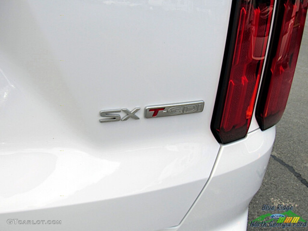 2021 Sorento SX AWD - Glacial White Pearl / Gray photo #32