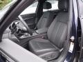 2021 Audi A6 Black Interior Front Seat Photo