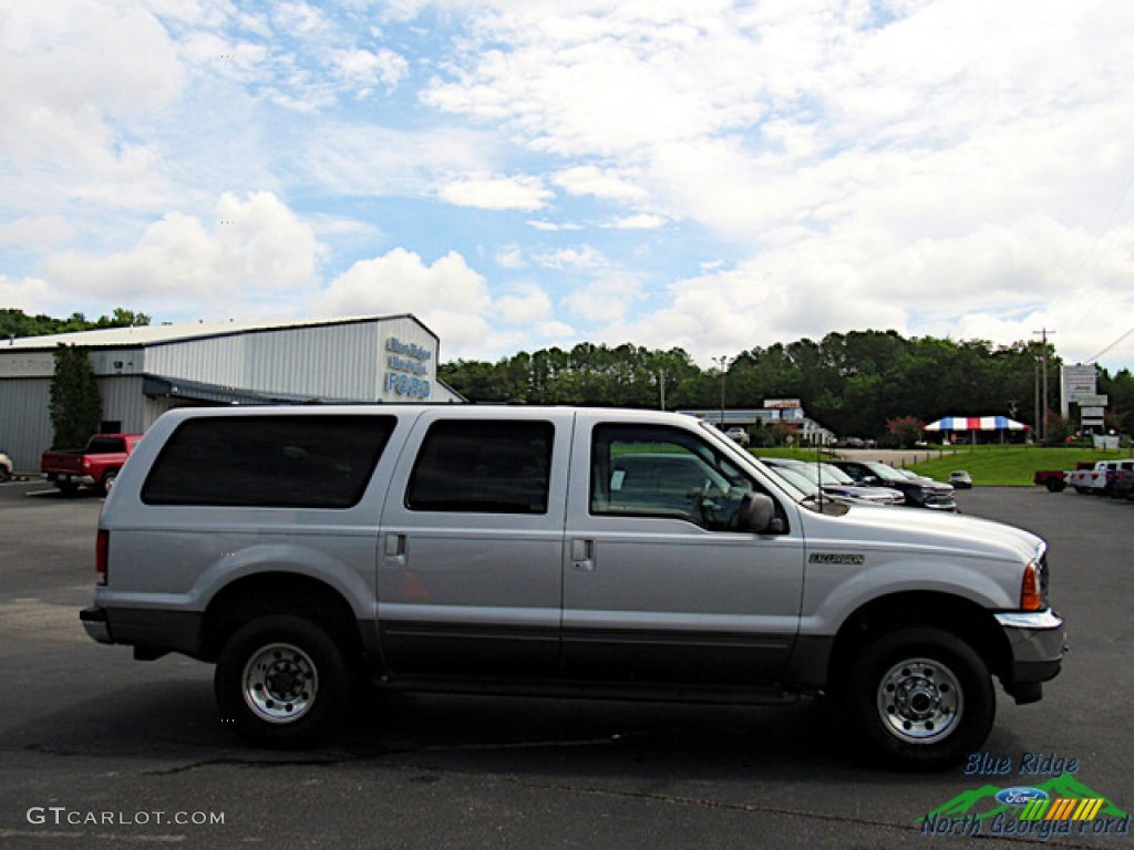 Silver Metallic 2001 Ford Excursion XLT 4x4 Exterior Photo #144640140