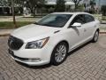 White Frost Tricoat 2015 Buick LaCrosse Leather