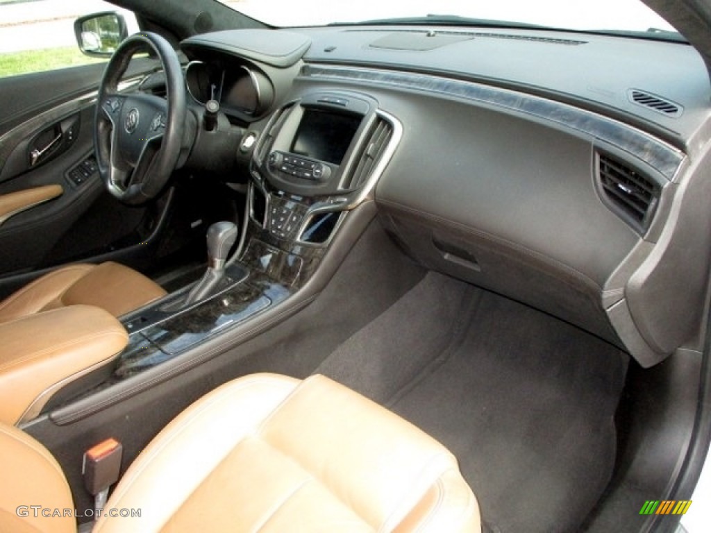 2015 Buick LaCrosse Leather Choccochino/Ebony Dashboard Photo #144640740
