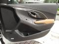 Choccochino/Ebony 2015 Buick LaCrosse Leather Door Panel