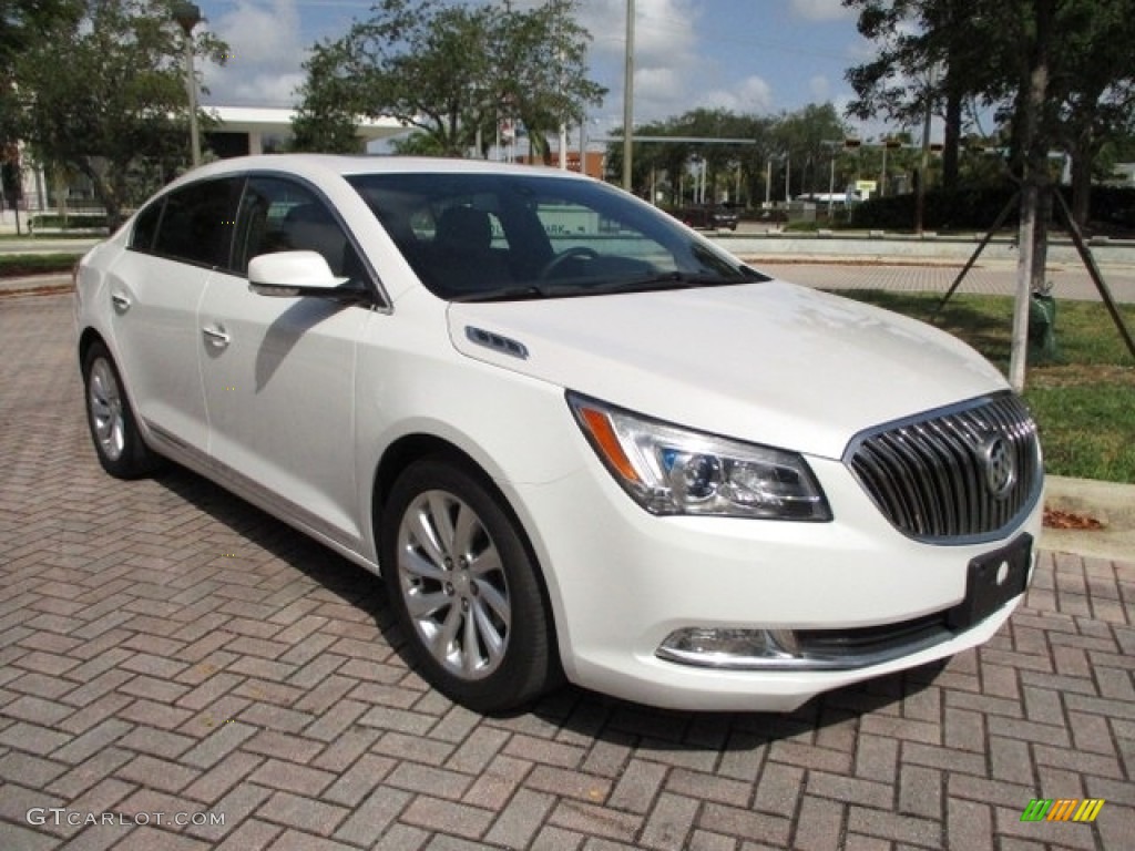 White Frost Tricoat 2015 Buick LaCrosse Leather Exterior Photo #144640929