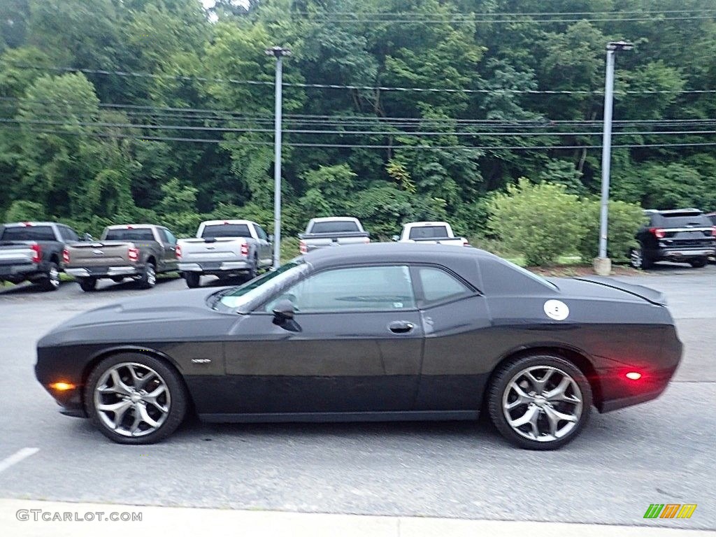 2015 Challenger R/T - Pitch Black / Black photo #6