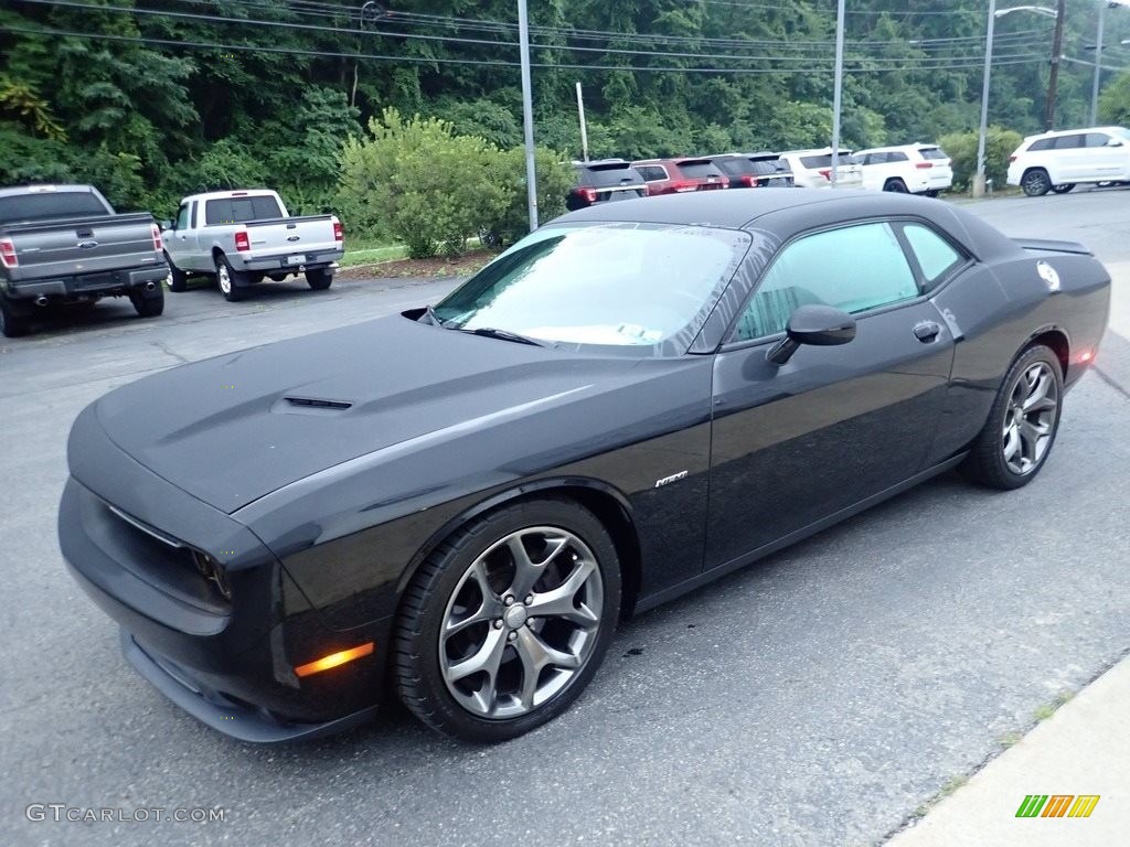 2015 Challenger R/T - Pitch Black / Black photo #7