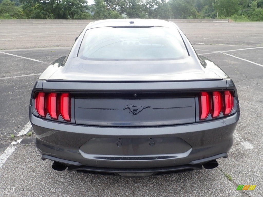 2019 Mustang EcoBoost Fastback - Magnetic / Ebony photo #3
