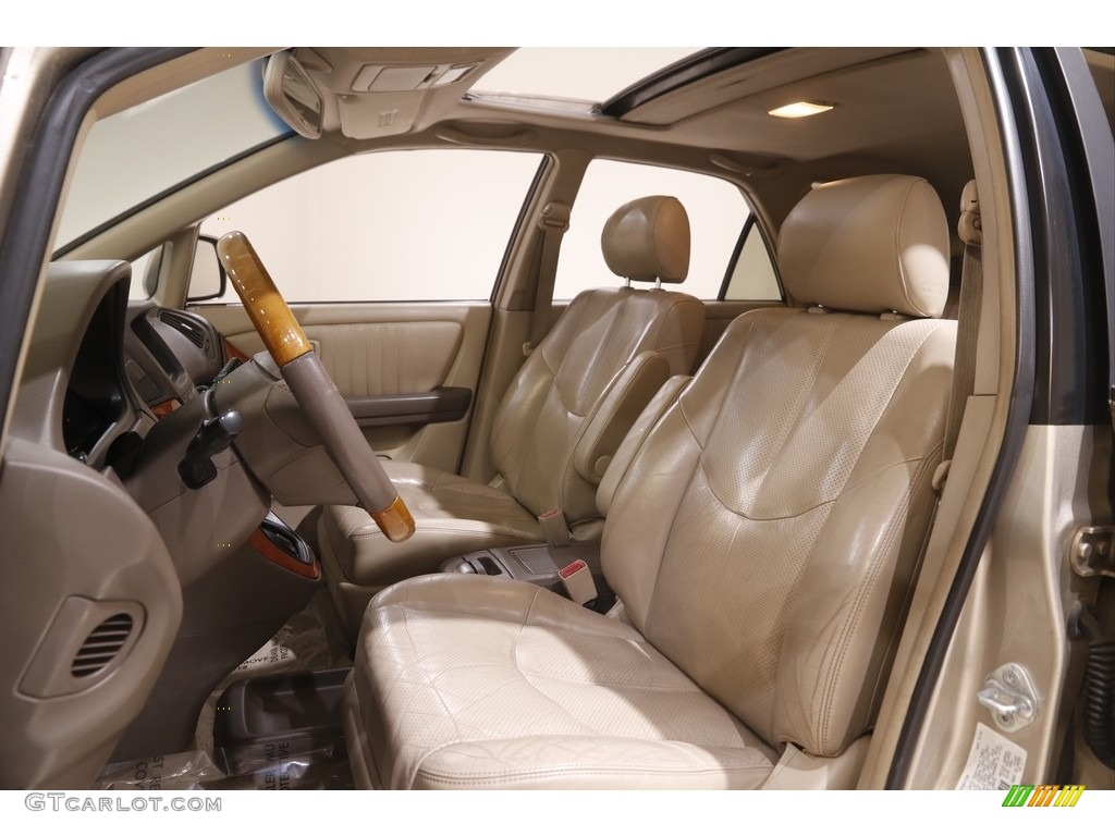 2002 RX 300 AWD - Burnished Gold Metallic / Ivory photo #5