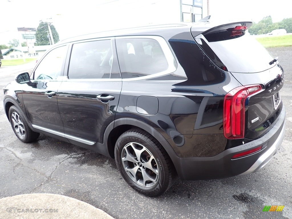 2020 Telluride EX AWD - Ebony Black / Black photo #5